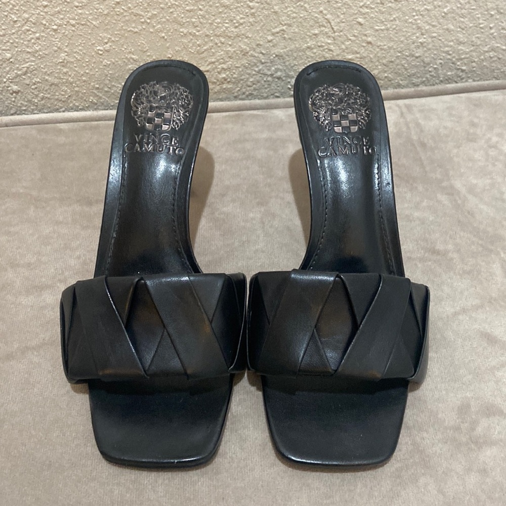 Vince Camuto Endonta Heels
Pinktucked Braided Leather Sandals